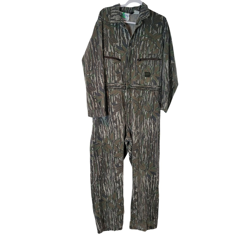 Liberty Rugged Outdoor Gear Mens Camo Coveralls Large Regular USA Made Hunting